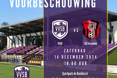 Voorbeschouwing VVSB - OJC Rosmalen