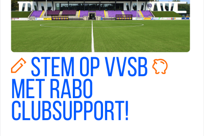 VVSB doet mee aan de Rabo Club Support