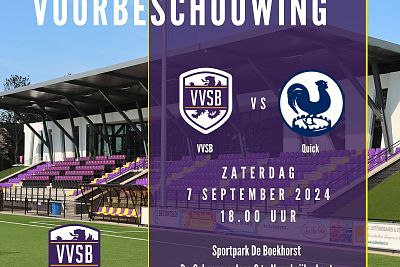 Voorbeschouwing VVSB - Quick