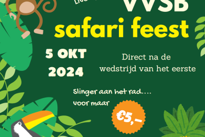 Safari feest na afloop van VVSB - GOES