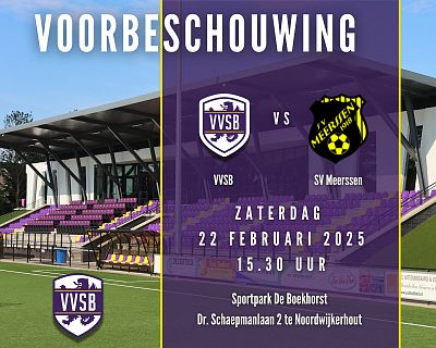 Voorbeschouwing VVSB - sv Meerssen