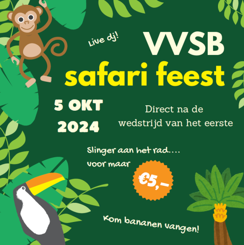 Safari feest na afloop van VVSB - GOES