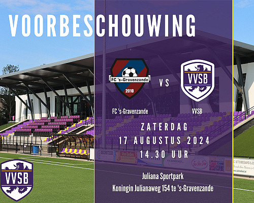 Voorbeschouwing FC 's-Gravenzande - VVSB