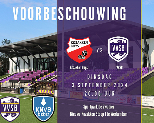 Voorbeschouwing Kozakken Boys - VVSB