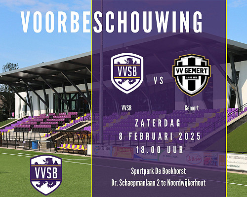 Voorbeschouwing VVSB - Gemert