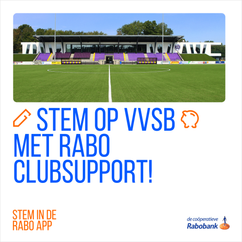 VVSB doet mee aan de Rabo Club Support